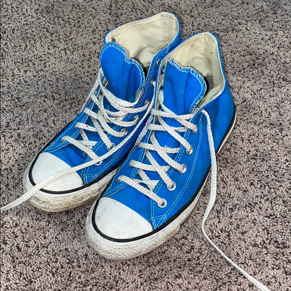 Blue Converse